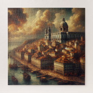Puzzle Pintura de aceite del Renacimiento