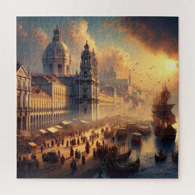 Puzzle Pintura de aceite del Renacimiento (Vertical)