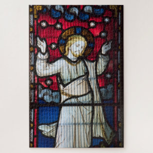 Puzzle Pintura de Angel de Cristal Manchado