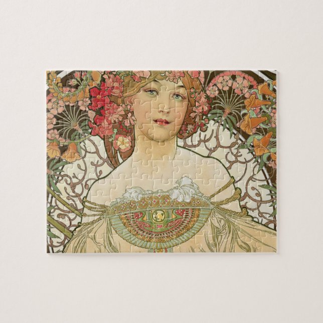 Puzzle Pintura de Art Nouveau Art Nouveau de la época de  (Horizontal)