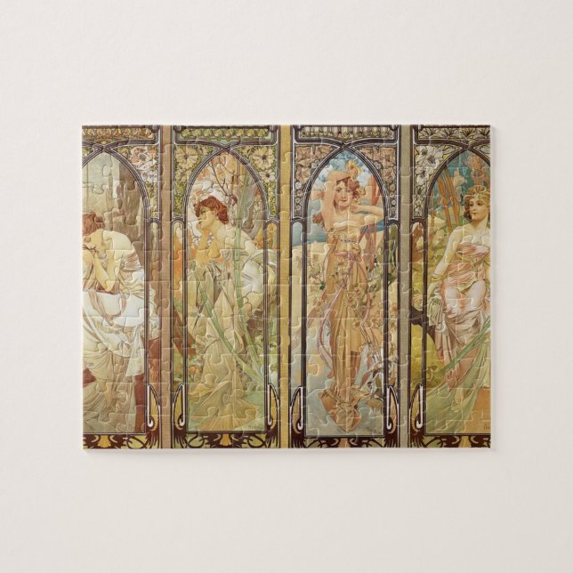 Puzzle Pintura de Art Nouveau Art Nouveau de la época de  (Horizontal)