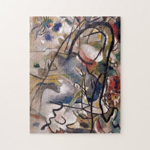 Puzzle Pintura de arte abstracta de Kandinsky Claasical
