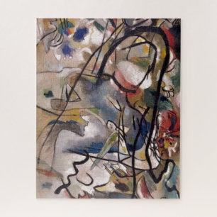 Puzzle Pintura de arte abstracta de Kandinsky Claasical