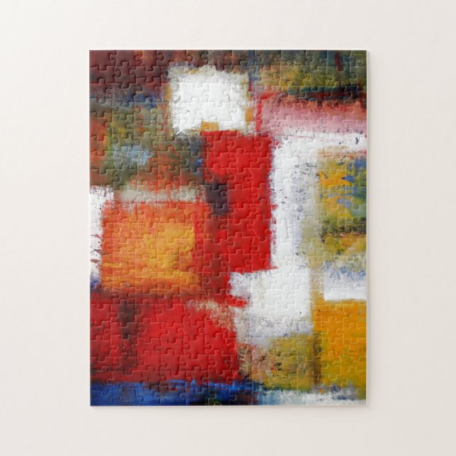 Puzzle Pintura de arte abstracta moderna (Vertical)