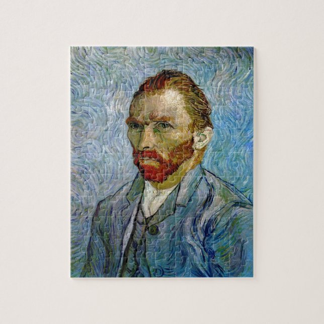 Puzzle Pintura de arte auto retrato Van Gogh (Vertical)