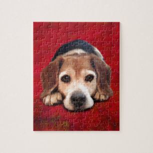Puzzle Pintura de arte beagle Bella Artes Dog