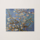 Puzzle Pintura de arte Van Gogh Almond Blossom<br><div class="desc">Serie de pintura natural Vincent Van Gogh - Flor de almendras en tonos azules</div>