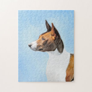 Puzzle Pintura de Basenji - Arte original muy bonito