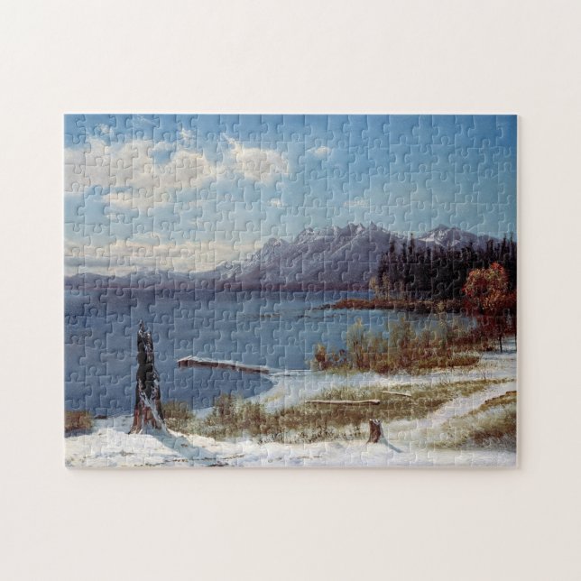 Puzzle Pintura de Bierstadt Lake Tahoe (Horizontal)