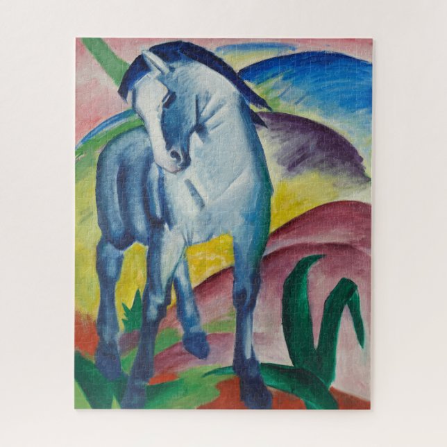 Puzzle Pintura de Blue Horse Franz Marc (Vertical)