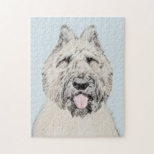 Puzzle Pintura de Bouvier des Flandres - Arte original de
