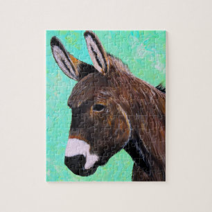 Puzzle Pintura de burro