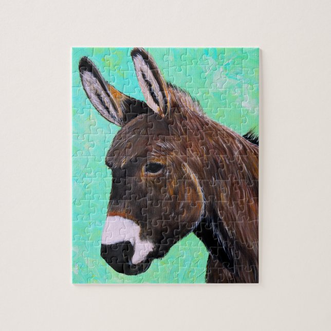 Puzzle Pintura de burro (Vertical)