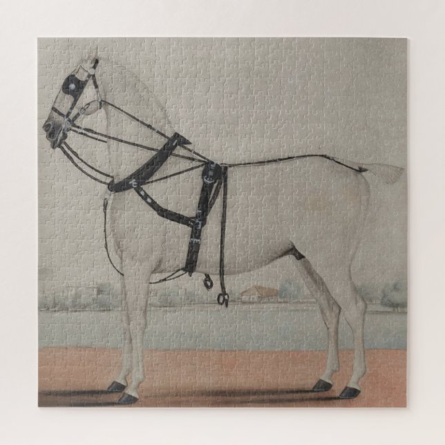 Puzzle Pintura de caballo de vagón (1845) (Vertical)