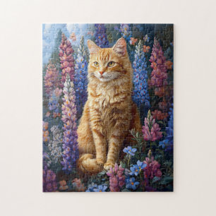 Puzzle Pintura de campo de juego de cola de ginger