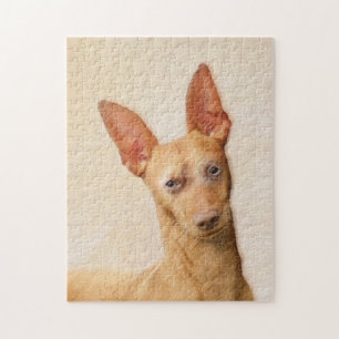 Puzzle Pintura de Cirneco dell'Etna - Arte de perros orig