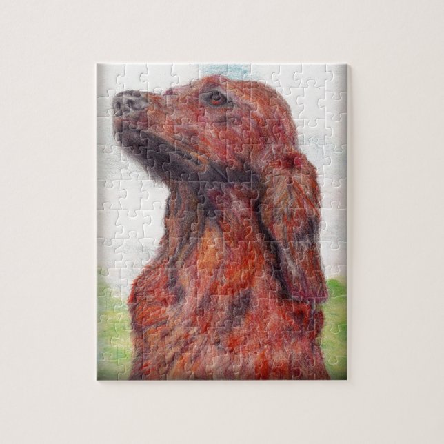 Puzzle Pintura de cuadros de dibujos de perros Mascotas i (Vertical)