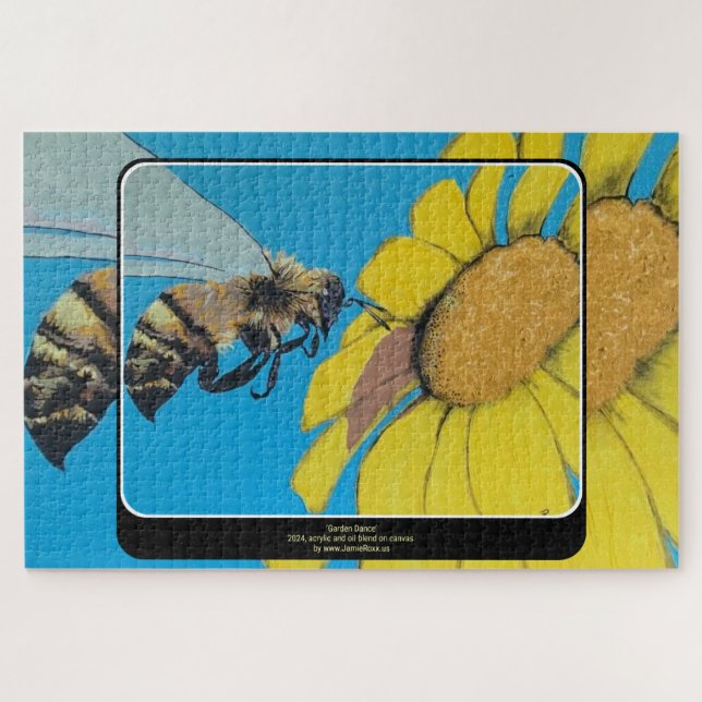 Puzzle Pintura de "danza del jardín" en un (Horizontal)