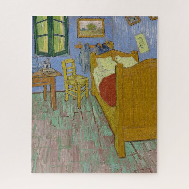 Puzzle Pintura de dormitorio Vincent Van Gogh (Vertical)