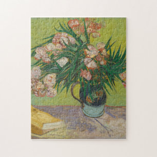 Puzzle Pintura de flores de adelfa de Vincent Van Gogh