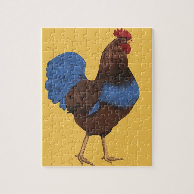 Puzzle Pintura de gallo (Vertical)