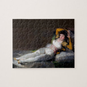 Puzzle Pintura de Goya - La Maja Vestida