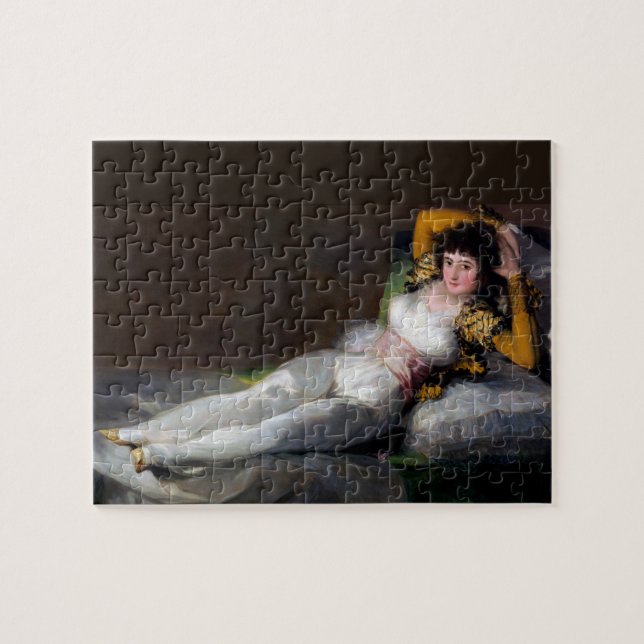 Puzzle Pintura de Goya - Maja vestida - La Maja Vestida (Horizontal)