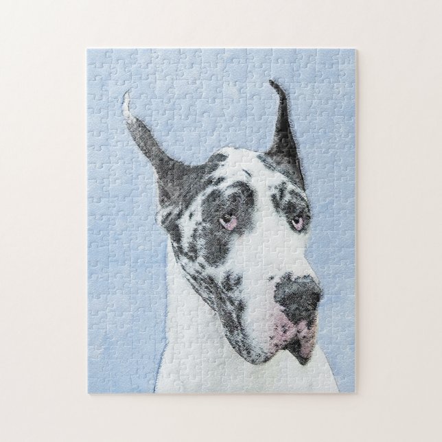 Puzzle Pintura de gran dano (Harlequin) - Arte original d (Vertical)