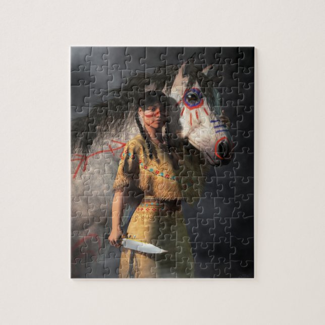 Puzzle Pintura de guerra (Vertical)