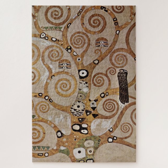 Puzzle Pintura de Gustav Klimt "El árbol de la vida" (190 (Vertical)