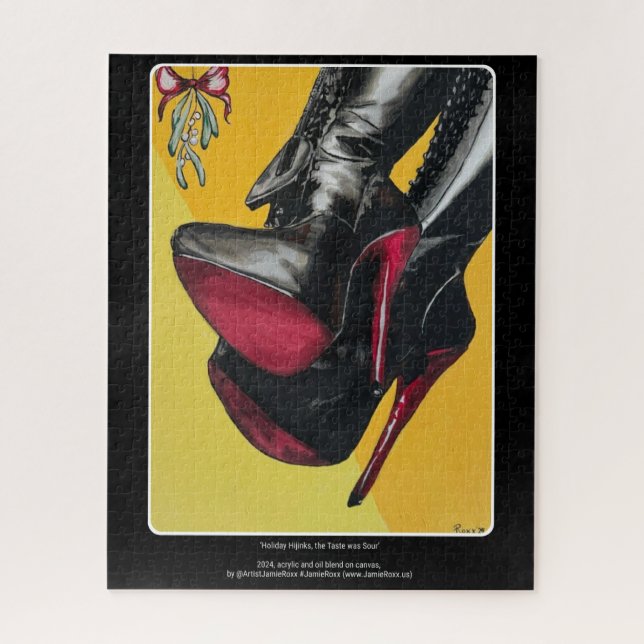 Puzzle Pintura de 'Hijinks, el sabor fue amargo' (Vertical)