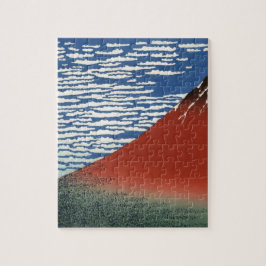 Puzzle Pintura de Japón del volcán Fuji