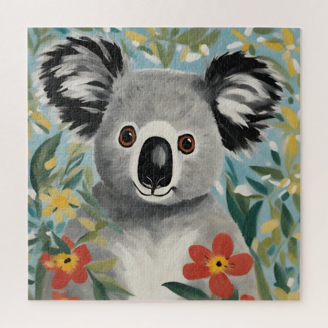 Puzzle Pintura de Koala (Vertical)