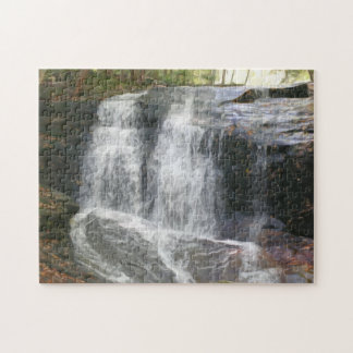 Puzzle Pintura de la foto del aceite de las cataratas de