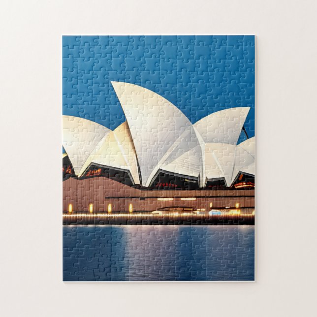 Puzzle Pintura de la Ópera de Sidney (Vertical)