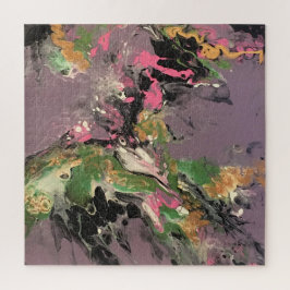 Puzzle Pintura de lienzo de arveja acrílico de peces