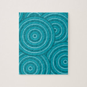 Puzzle Pintura de línea aborigen