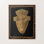 Puzzle Pintura de máscara africana de Chariklia Zarris<br><div class="desc">Chariklia Zarris creó esta pintura de una máscara africana. Muchas de estas máscaras se usan en ceremonias para que una comunidad de personas se pueda comunicar con ancestros fallecidos o el espíritu de los animales. ¡Traiga un poco de cultura africana tradicional a su casa!</div>
