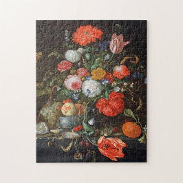 Puzzle pintura de ostras de frutas de Heem Flowers