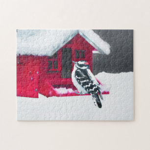 Puzzle Pintura de pájaro lechoso - Arte original de pájar