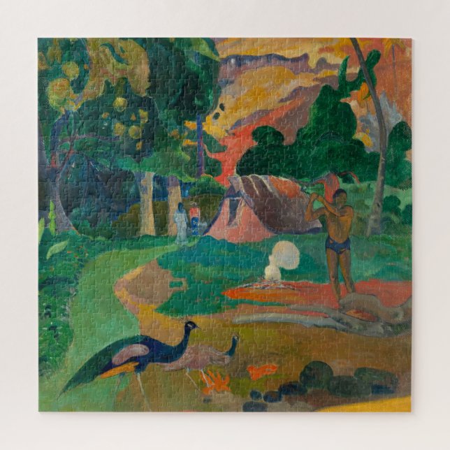 Puzzle Pintura de Paul Gauguin Tahitian Matamoe (Vertical)