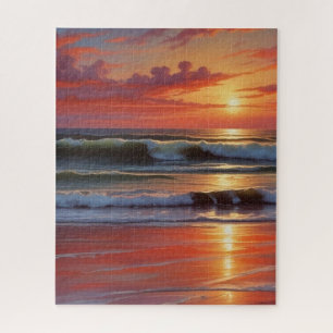 Puzzle Pintura de pintura de la capa marina del Océano At