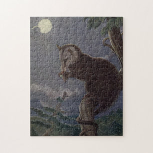 Puzzle Pintura de Possum vintage (1909)
