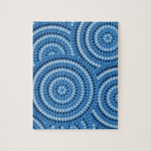 Puzzle Pintura de puntos aborígenes