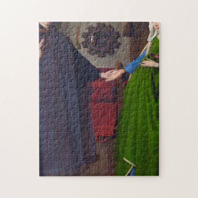 Puzzle Pintura De Retrato Arnolfini De Jan Van Eyck (Vertical)