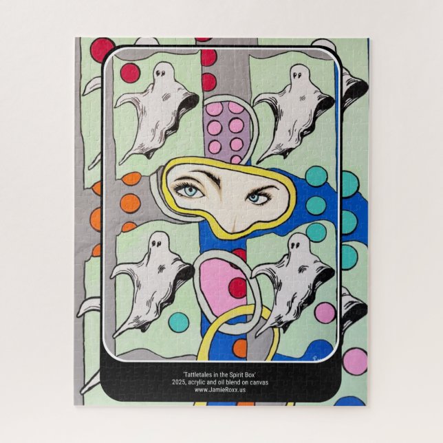 Puzzle Pintura de "Tattletales en la caja de espíritus" (Vertical)