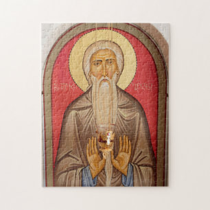 Puzzle Pintura de un santo anciano