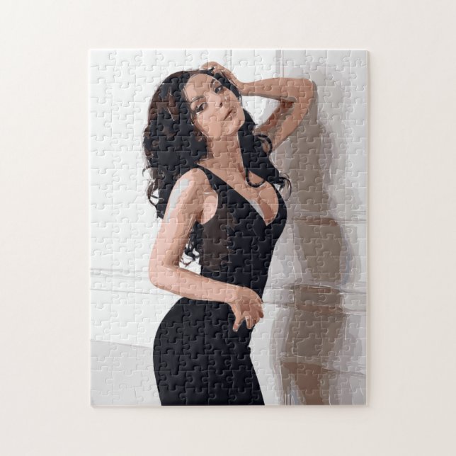 PUZZLE PINTURA DE UNA MUJER (Vertical)