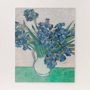 Puzzle Pintura de Van Gogh Jarrón de Iris Impresionismo