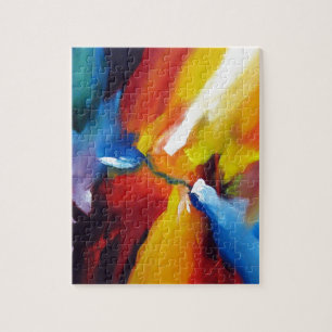 Puzzle Pintura del Expresionismo Abstracto